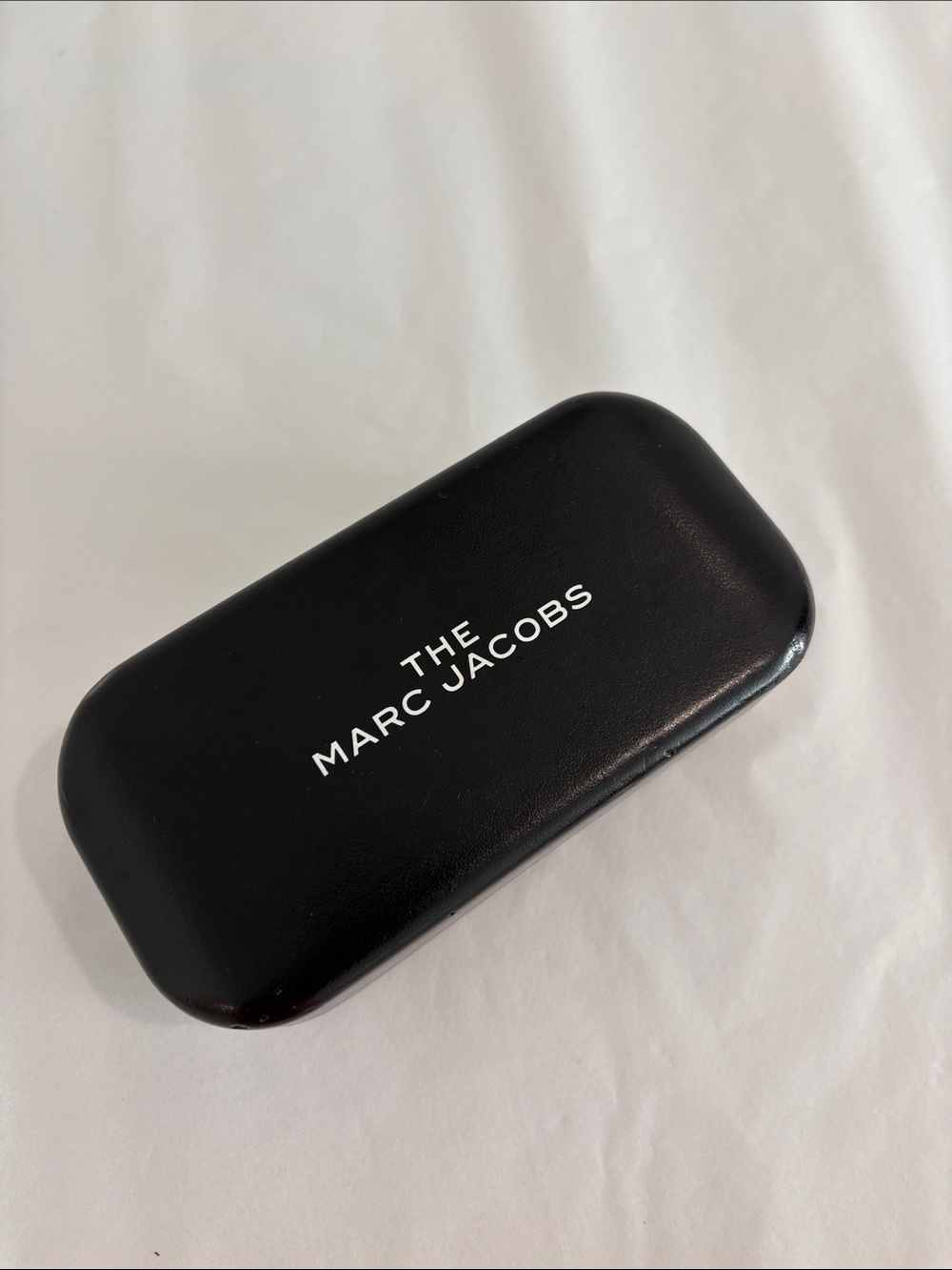 MARC JACOBS oversized Black Sunglass Case hard shell eyeglass case travel